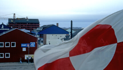 Groenlandia bandiera