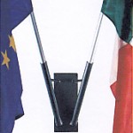 Porta bandiera 2 posti