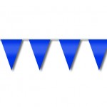 Festone di bandiere azzurro