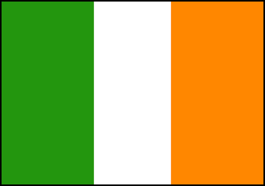 Bandiera/bandiera Irlanda Bandiera barca Barca Bandiera 
