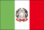 Bandiera Italia Stemma Repubblica