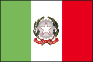 Bandiera Italia Stemma Repubblica