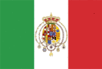 Bandiera Regno delle Due Sicilie 1860-1861