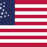 Bandiera US 1837-1845 (great star)