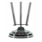 base per bandiere 3 posti