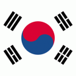 Bandiera Corea del Sud