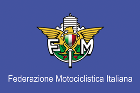 Bandiera federazione motociclistica italiana