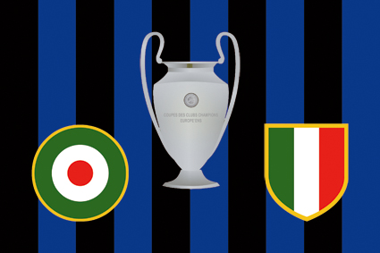 Bandiera Inter trofei