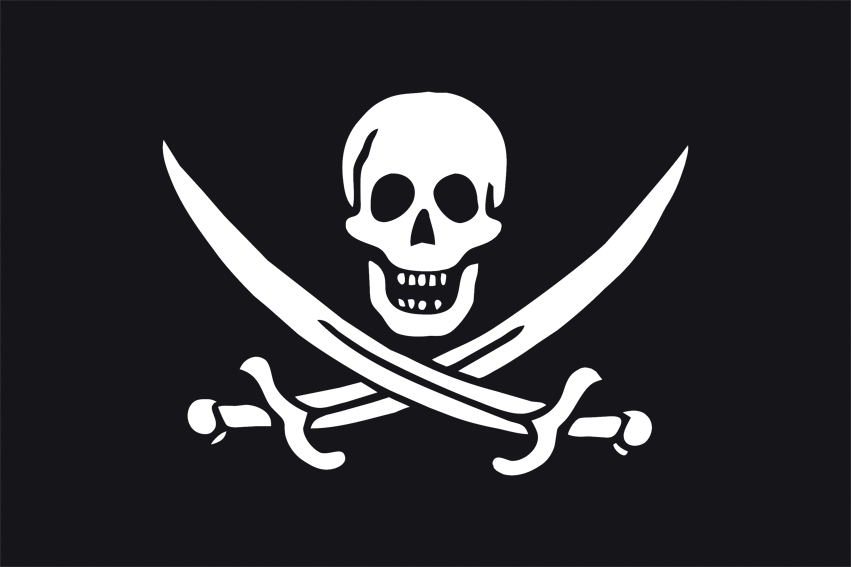 Bandiera pirata Jolly Roger Rackham