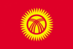 Bandiera Kirghizistan