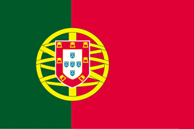 Bandiera Portogallo Tessuto Poliestere Con Passante Per L/'Asta Bandiera Nazionale Portoghese Portugal Misura 145X90cm