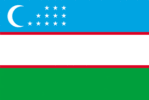 Bandiera Uzbekistan